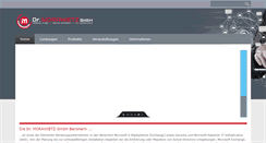 Desktop Screenshot of morawietz.com