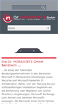 Mobile Screenshot of morawietz.com